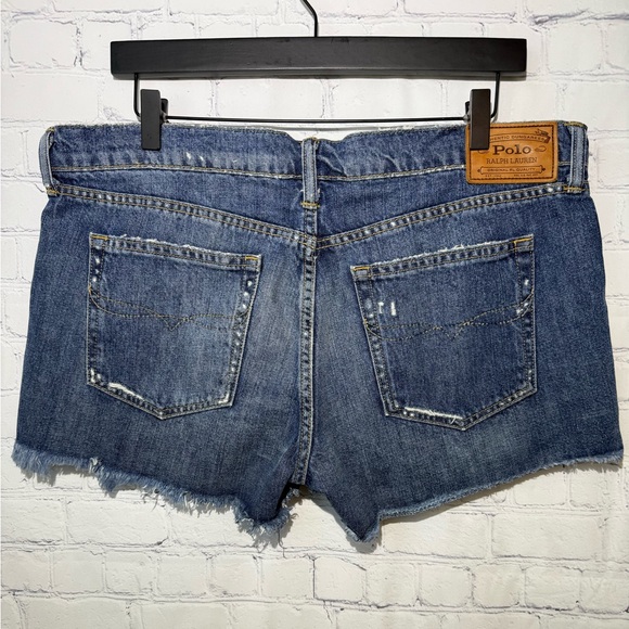 Polo Ralph Lauren size 32 Crosby cutoff denim shorts - Picture 2 of 7